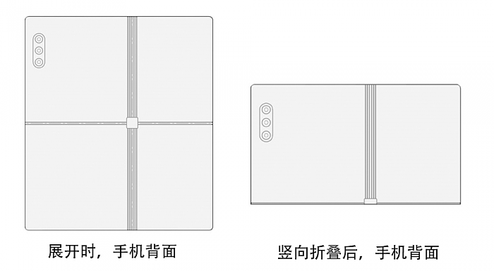 三星奇特折叠屏专利：横竖、内外任意折 还能当笔记本电脑 - 2