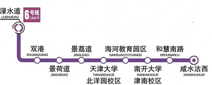 天津地铁4号线/6号线12月28日起正式开通运营 - 2