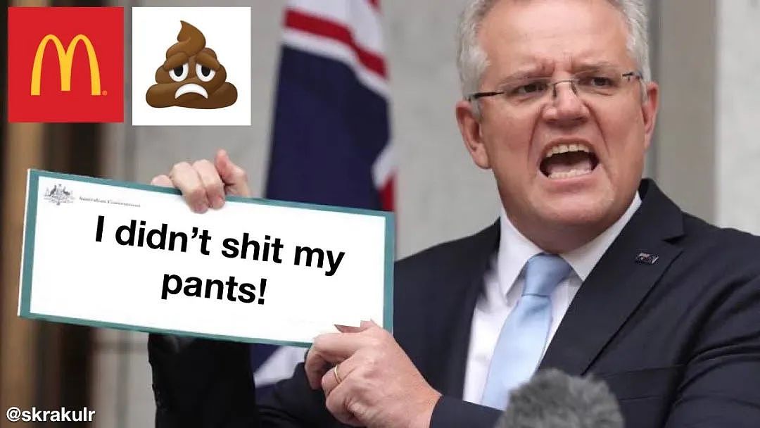 澳总理终于打破沉默：我没在麦当劳拉裤子 - 5