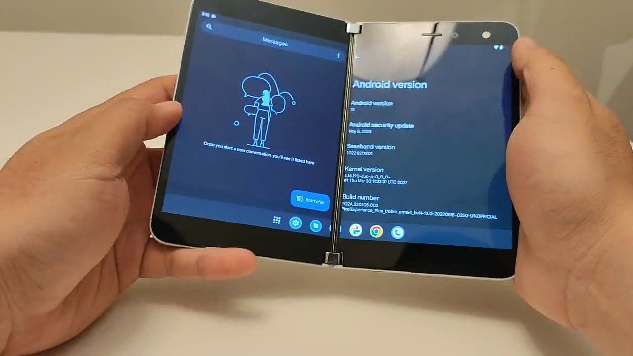 整合折叠手机体验，Surface Duo 已初步适配安卓 13 系统 - 3