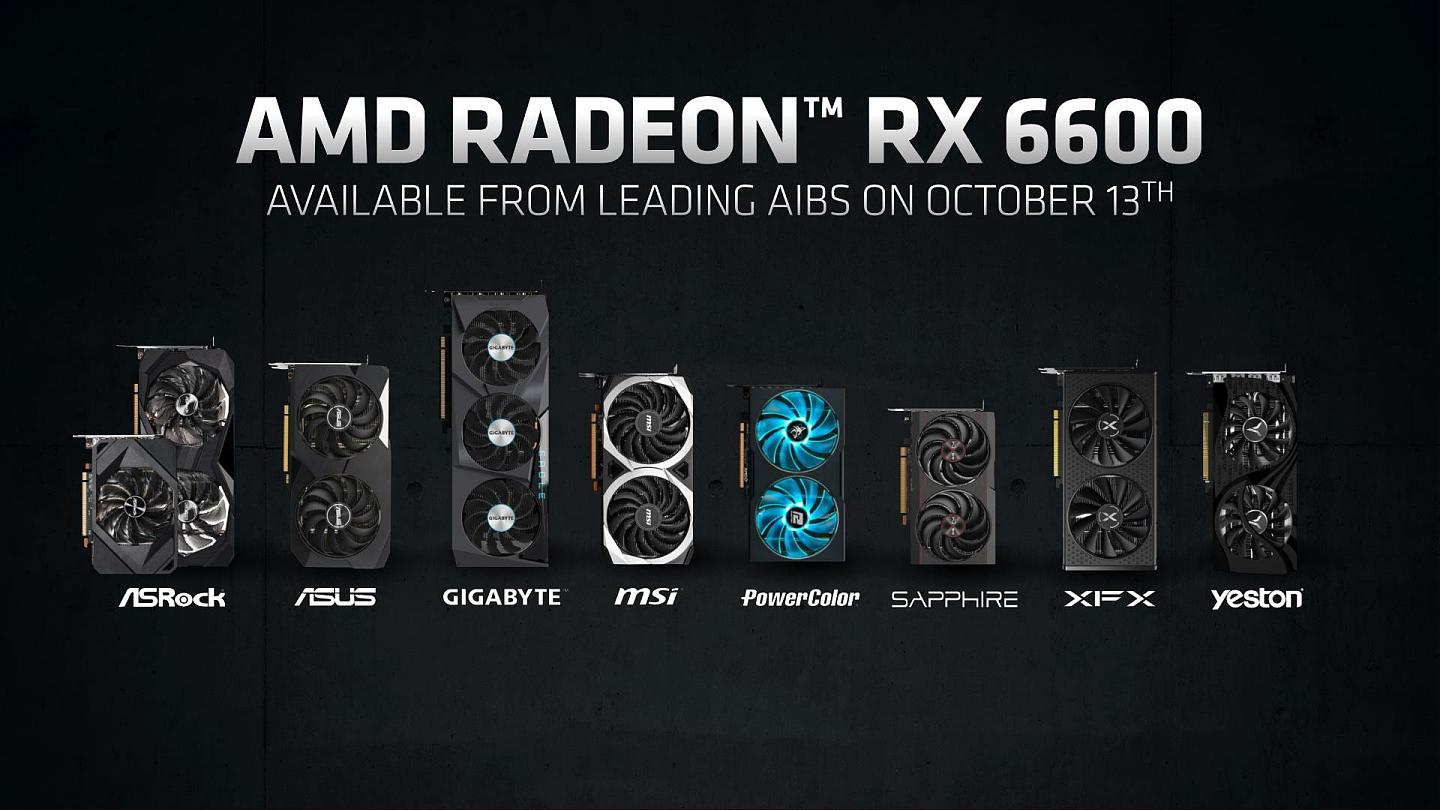 AMD Radeon RX 6600正式发布 面向1080p分辨率的游戏卡 售价329美元 - 5
