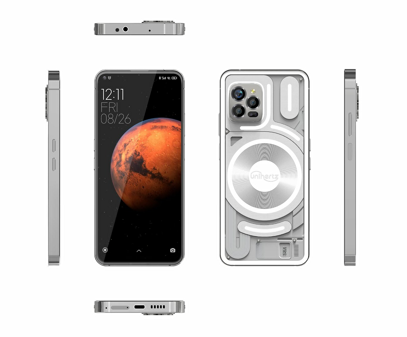 低配版 Nothing Phone：Unihertz Luna 手机发布，搭载联发科 Helio G99 - 6