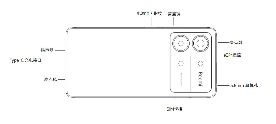 小米 Redmi Note 13R Pro 手机发布：天玑 6080、1 亿像素，12+256GB 售 1999 元 - 2