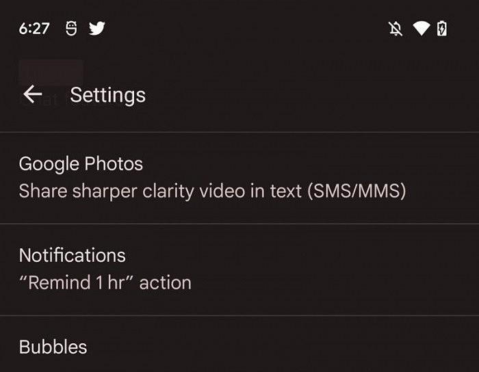 Google Messages新功能：RCS不可用下通过Google Photos发送视频 - 1