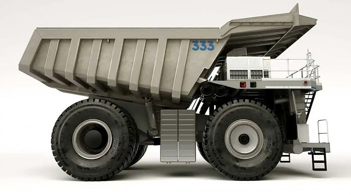 劳斯莱斯发布概念采矿卡车 油电混动可减少30%排放 - 1