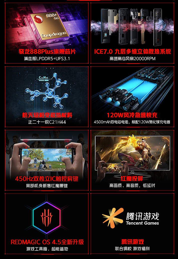 腾讯红魔游戏手机 6S Pro 星耀白预约启动：10 月 15 日上午十点开售 - 3