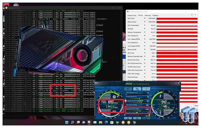 NVIDIA RTX 3090 Ti显存超频24GHz：挖矿性能暴涨25％ - 3