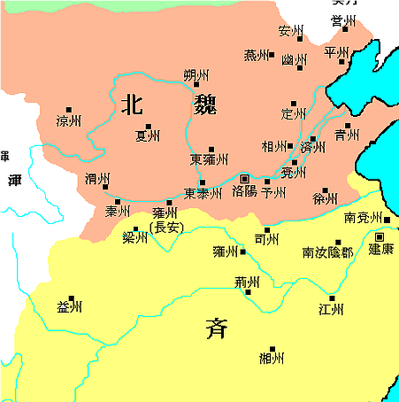 帝国的分裂：北魏的衰落与东西魏的诞生 - 1