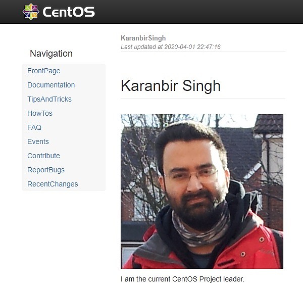 CentOS项目首席Karanbir Singh宣布离任 - 1
