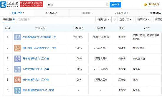 杨紫首家文化传媒公司成立 注册资本300万元 - 4