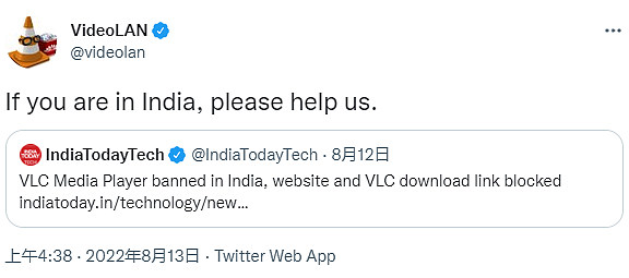 ISP阻止VLC网站访问 开发商警告印度用户面临潜在安全隐患 - 2