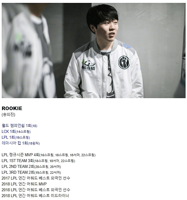 韩网盘点历史前十四中单：Faker稳居榜首 Rookie、Doinb紧随其后 - 2