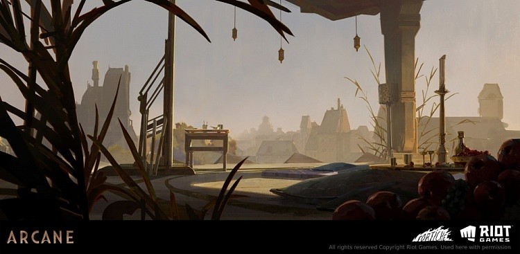 《双城之战》世界架构美术设计：细致和缜密的场景营造 - 12