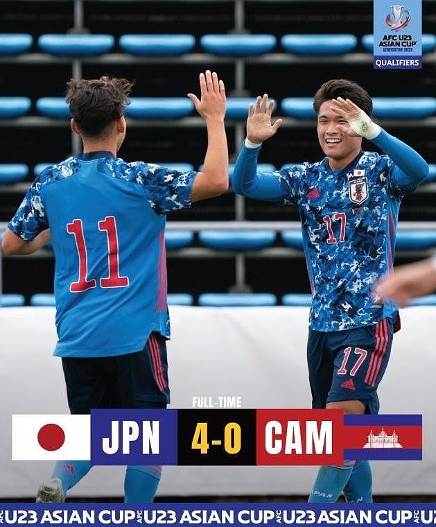 U23亚洲杯预选赛激战正酣，日本&澳大利亚两战全胜率先晋级正赛