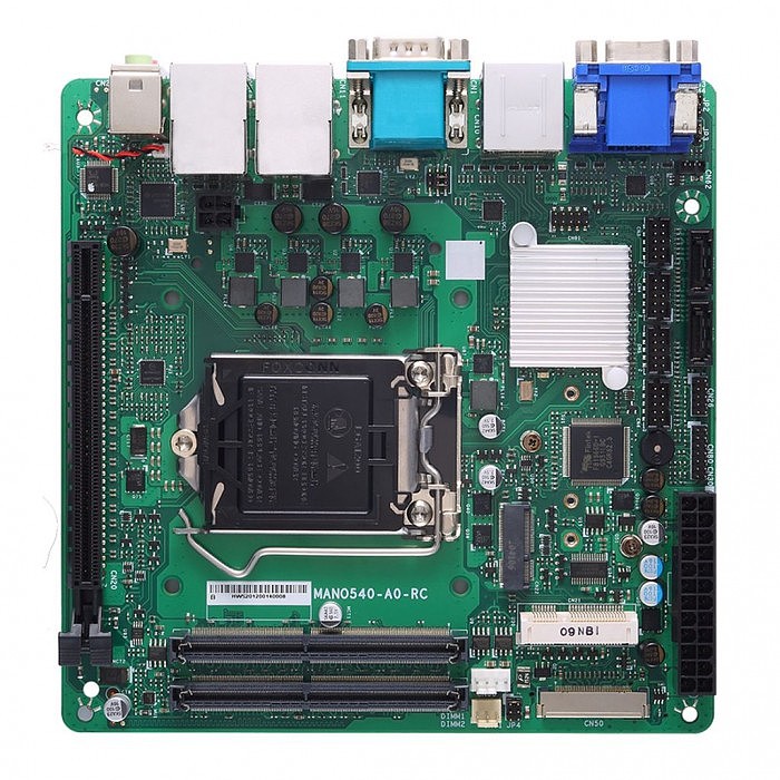 [图]艾讯推出工业主板MANO540：采用FCLGA1200的Mini-ITX SBC - 2