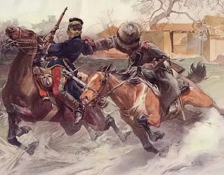 哥萨克骑兵与日本骑兵的较量：历史背景与战争结果解析 - 1