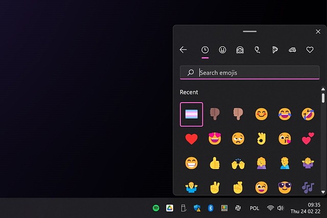 微软将为Windows 11带来新Emoji面板、语音打字及其他快捷方式 - 1