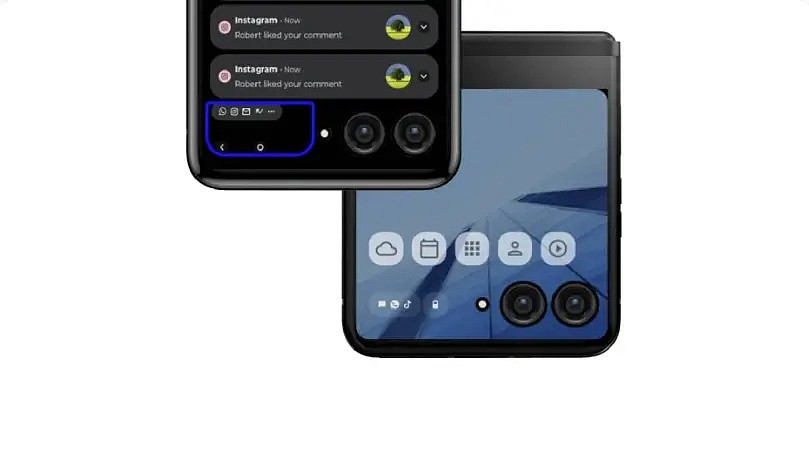 摩托罗拉 Razr Plus 2023 可折叠手机通过 FCC 认证：2850mAh+790mAh 双电池设计 - 5