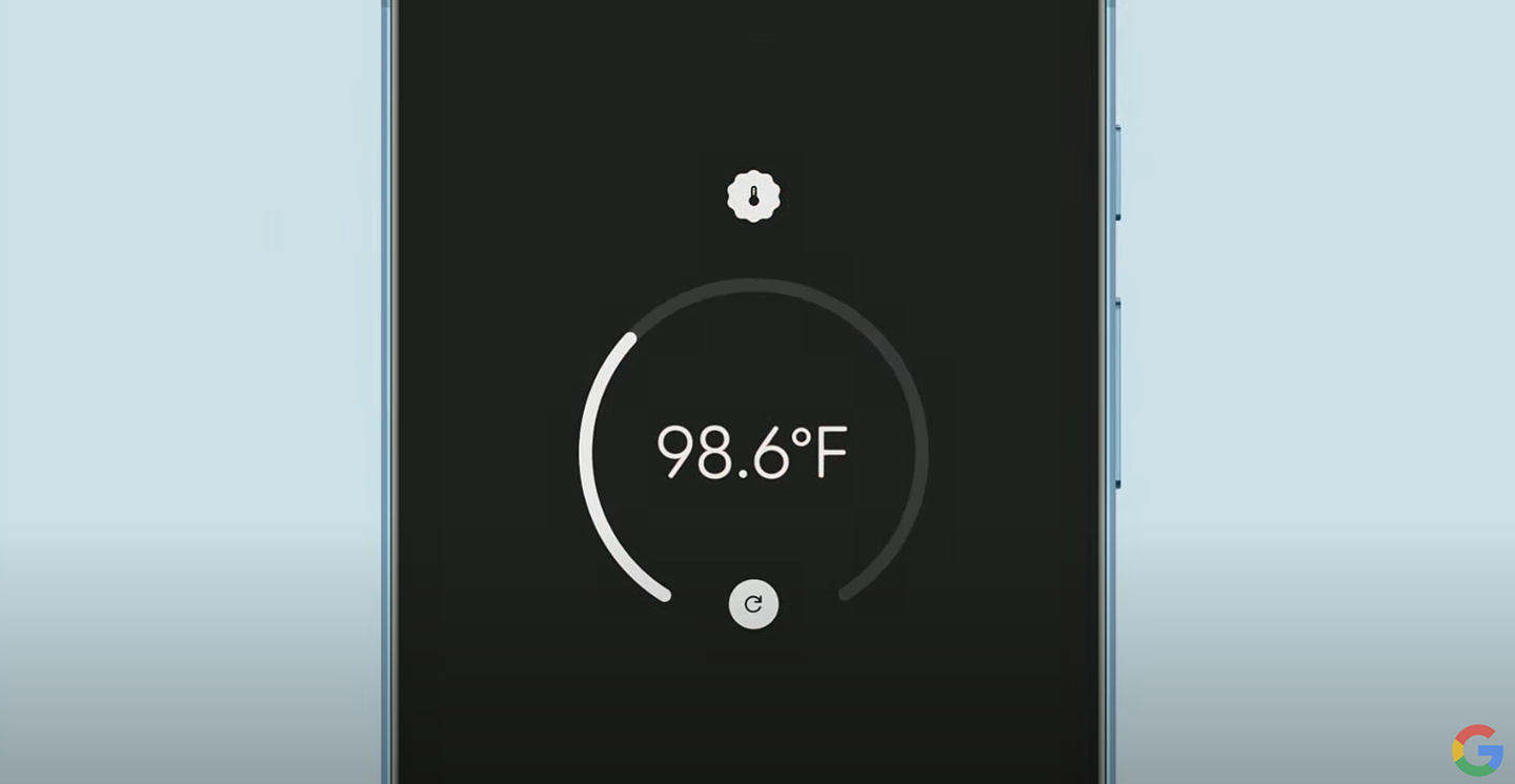 谷歌介绍 Pixel 8 Pro 手机内置温度传感器功能，号称“可快速测量体温及外界温度” - 4