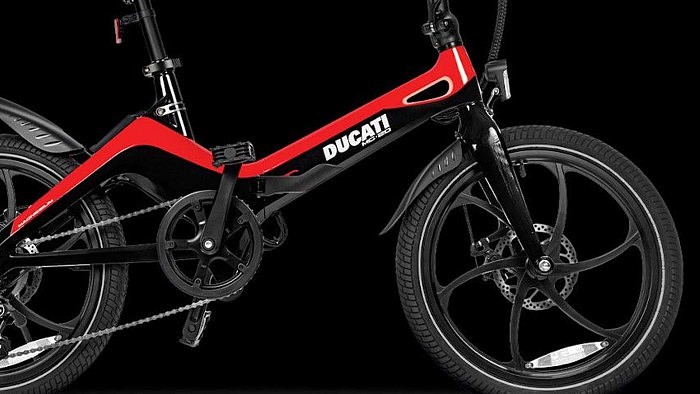 杜卡迪推出折叠电动自行车MG-20 单次充电续航50公里 - 2