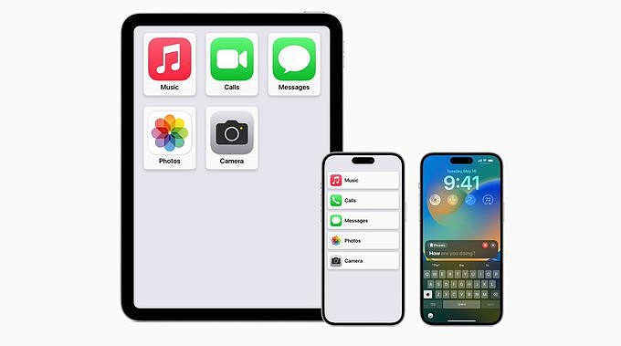 苹果公布 iOS 17 无障碍新功能：iPhone 将能用你的声音说话 - 1