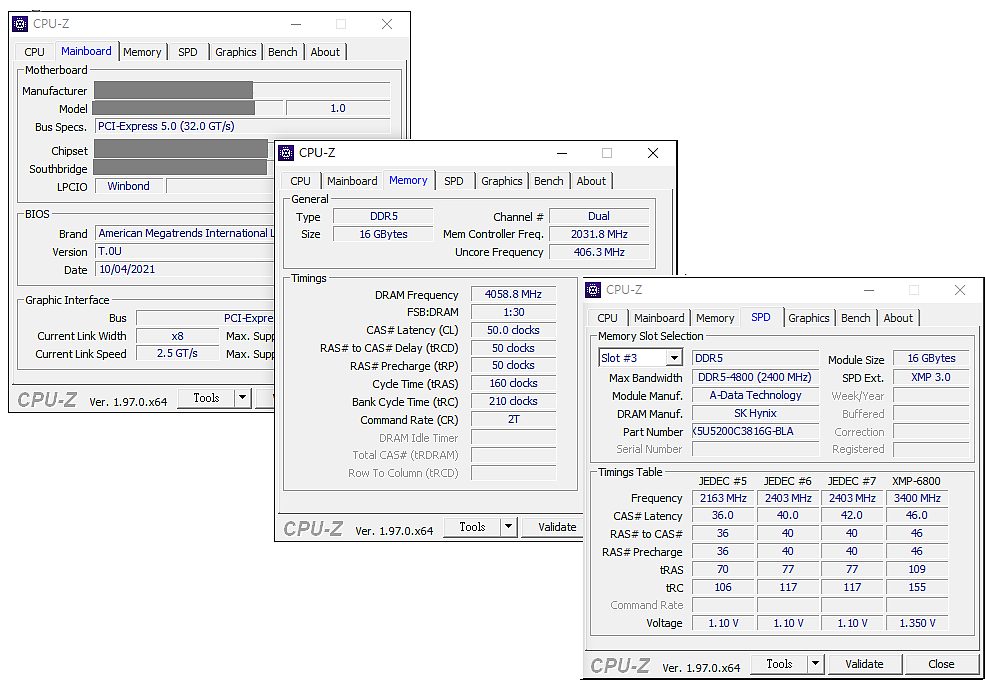 威刚XPG展示DDR5-8118内存超频新纪录 用4800MT/s模块实现 - 2