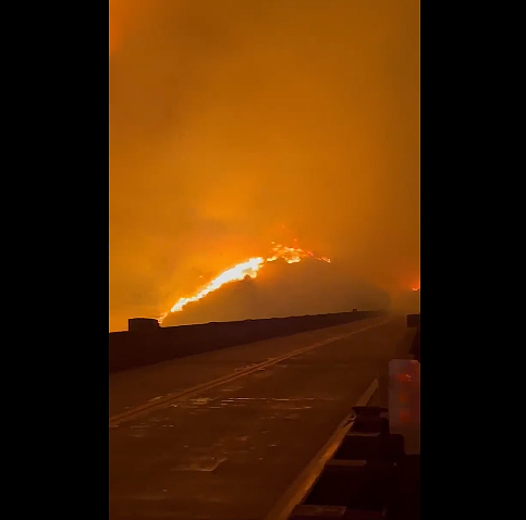大规模山火席卷美国加州沿岸 - 7