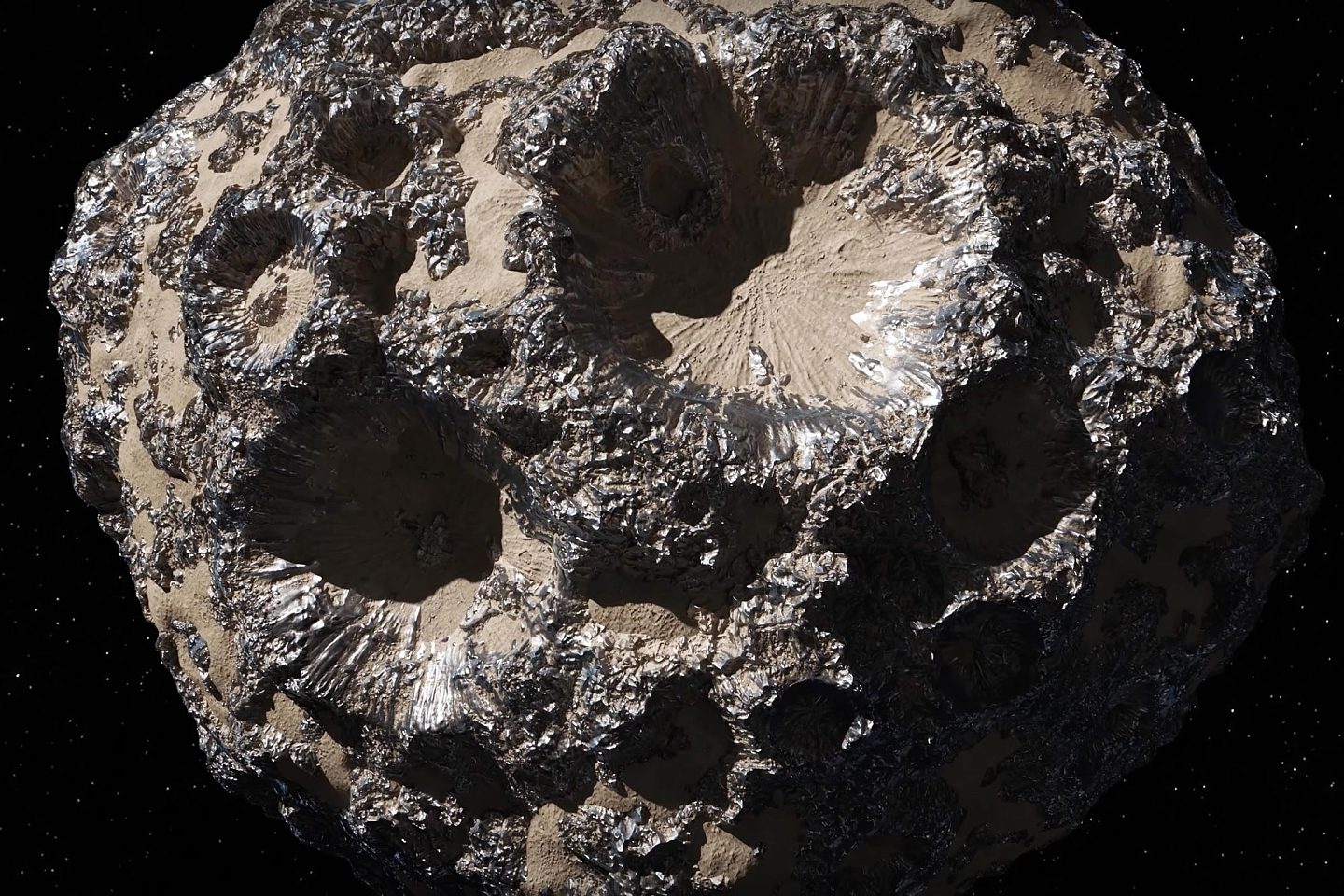 小行星Psyche新地图揭示了一个古老的金属和岩石世界 - 1