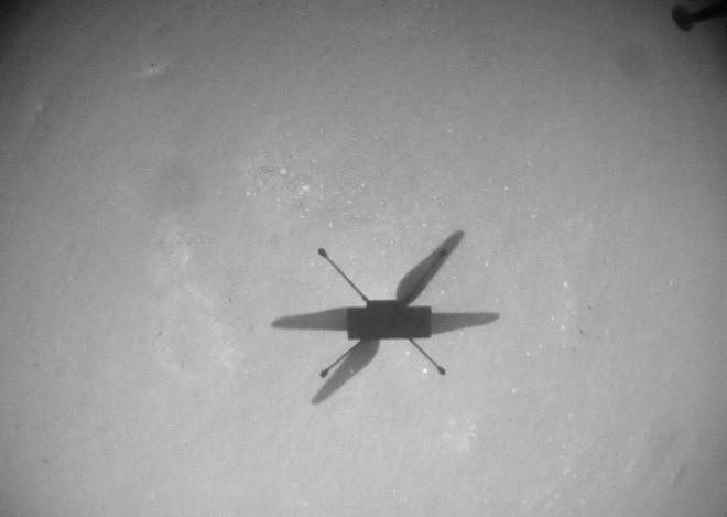 NASA火星直升机完成第十次飞行 总飞行距离超过1.6公里 - 1