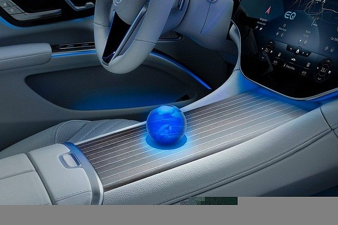 奔驰公布新专利：用上磁悬浮技术 用“球”就可控制信息娱乐系统 - 3