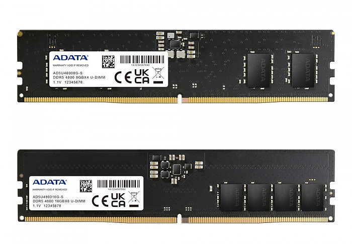 威刚推出 DDR5-4800 内存模组：单条最高 32GB，助力英特尔 12 代 Alder Lake 桌面平台 - 1