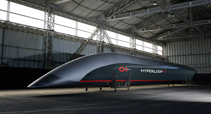 设想中的Hyperloop超级港口将以跨音速的速度发送集装箱 - 4