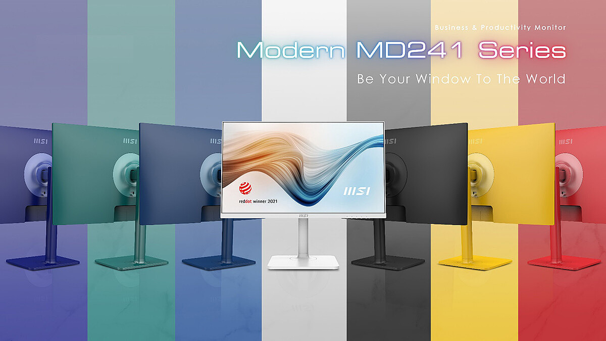 微星推出 Modern 系列一体机、多彩显示器：支持英特尔 12 代酷睿 CPU - 2