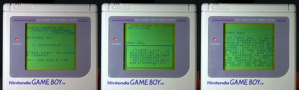 [视频]利用卡带和ESP8266微控制器 达人赋予了Game Boy上网的能力 - 3