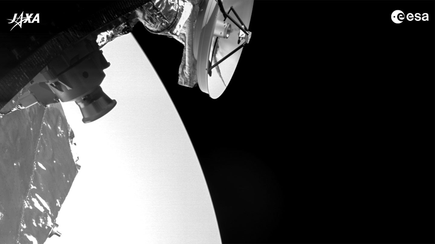 BepiColombo水星探测任务人员分享航天器飞掠金星的新图像 - 1
