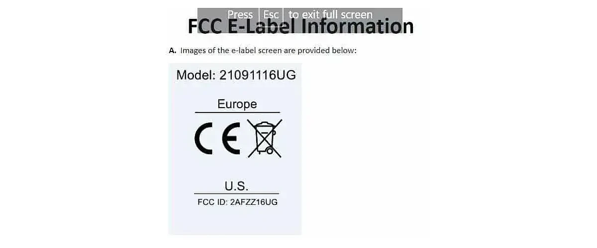 Redmi Note 11 Pro+现身FCC认证网站 即将全球发售 - 4