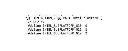 Linux驱动曝光英特尔DG2-G12 GPU衍生版本已准备就绪 - 2