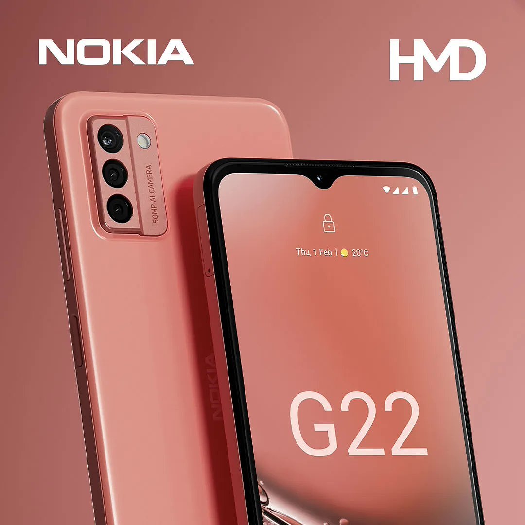 HMD Global 推出诺基亚 G22 手机“桃色版”：配置无改进，售 129.99 英镑 - 1
