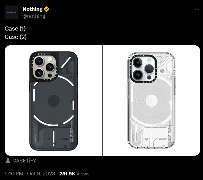 Nothing 为苹果 iPhone 15/14 全系手机推出“限量”保护壳，售 549 港币起 - 1