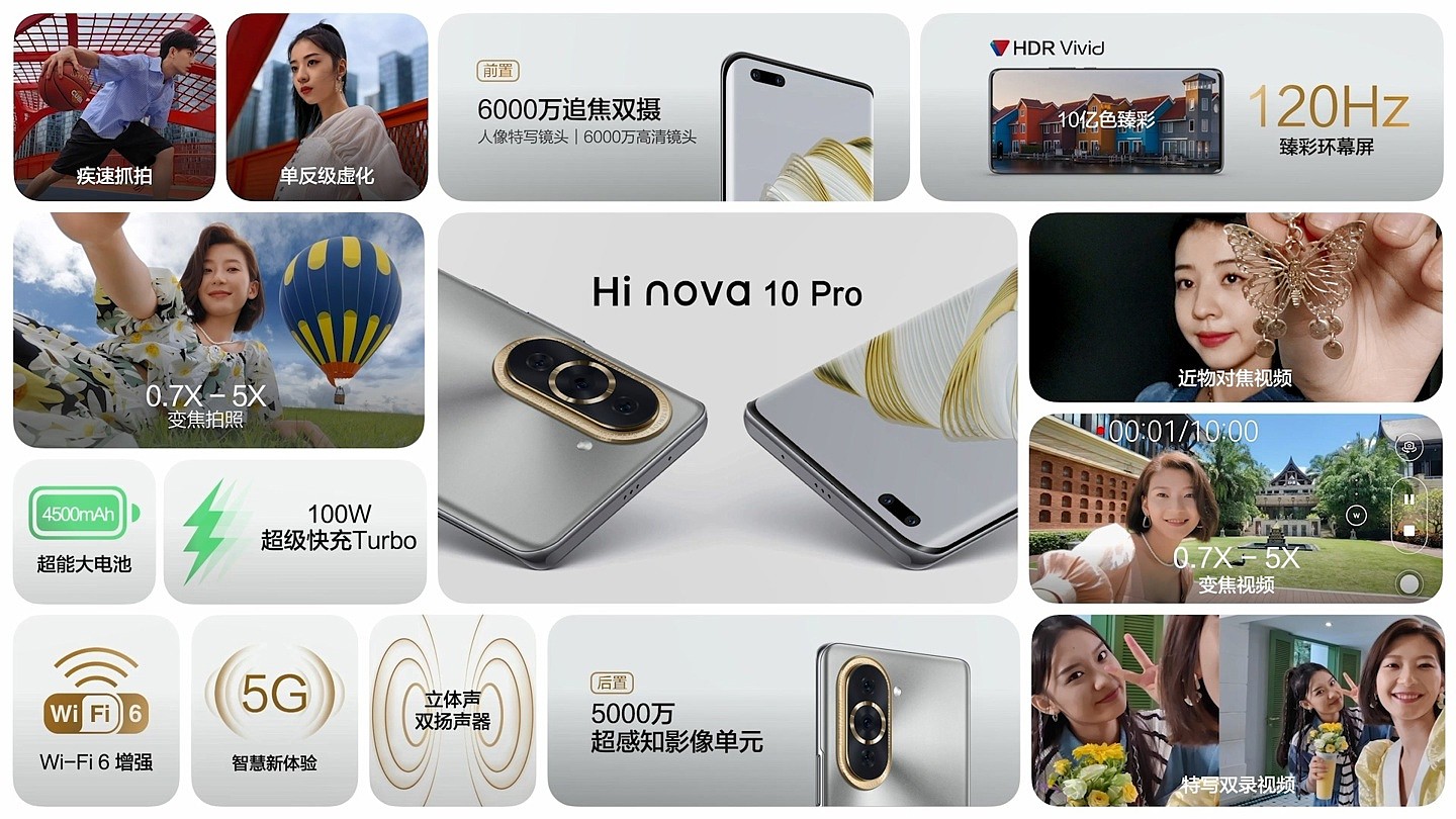 Hi nova 10 系列今日开售：骁龙 778G + 120Hz OLED 屏，2899 元起 - 3