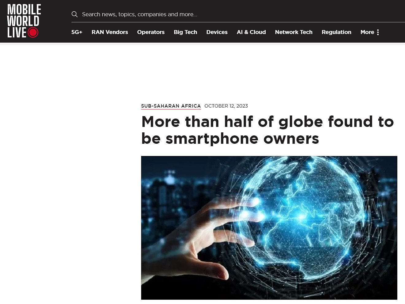 GSMA：全球 43 亿人已拥有智能手机 - 1