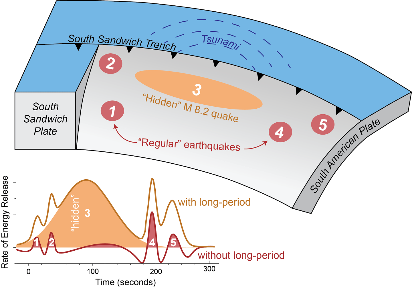 研究：隐蔽的8.2级地震是神秘的全球海啸之源 - 2