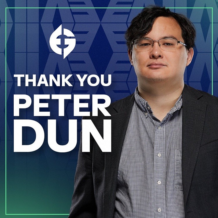 EG官宣教练离队：感谢Peter Dun两年来对EG英雄联盟项目的贡献 - 1