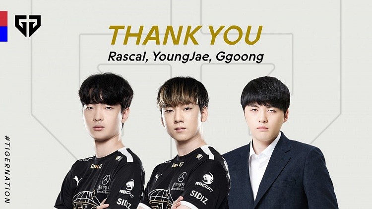GEN官宣：Rascal、YoungJae及教练Ggoong合约到期，成为自由人 - 1