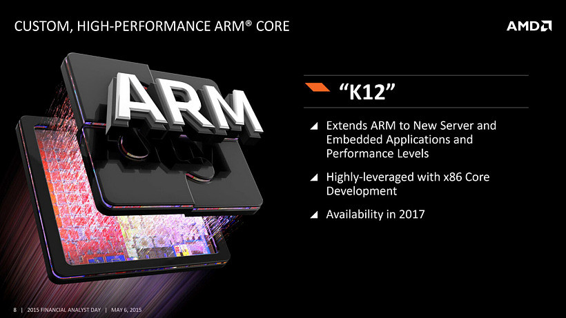 传奇芯片架构师 Jim Keller 离职后，AMD 取消了 K12 ARM CPU 项目 - 1
