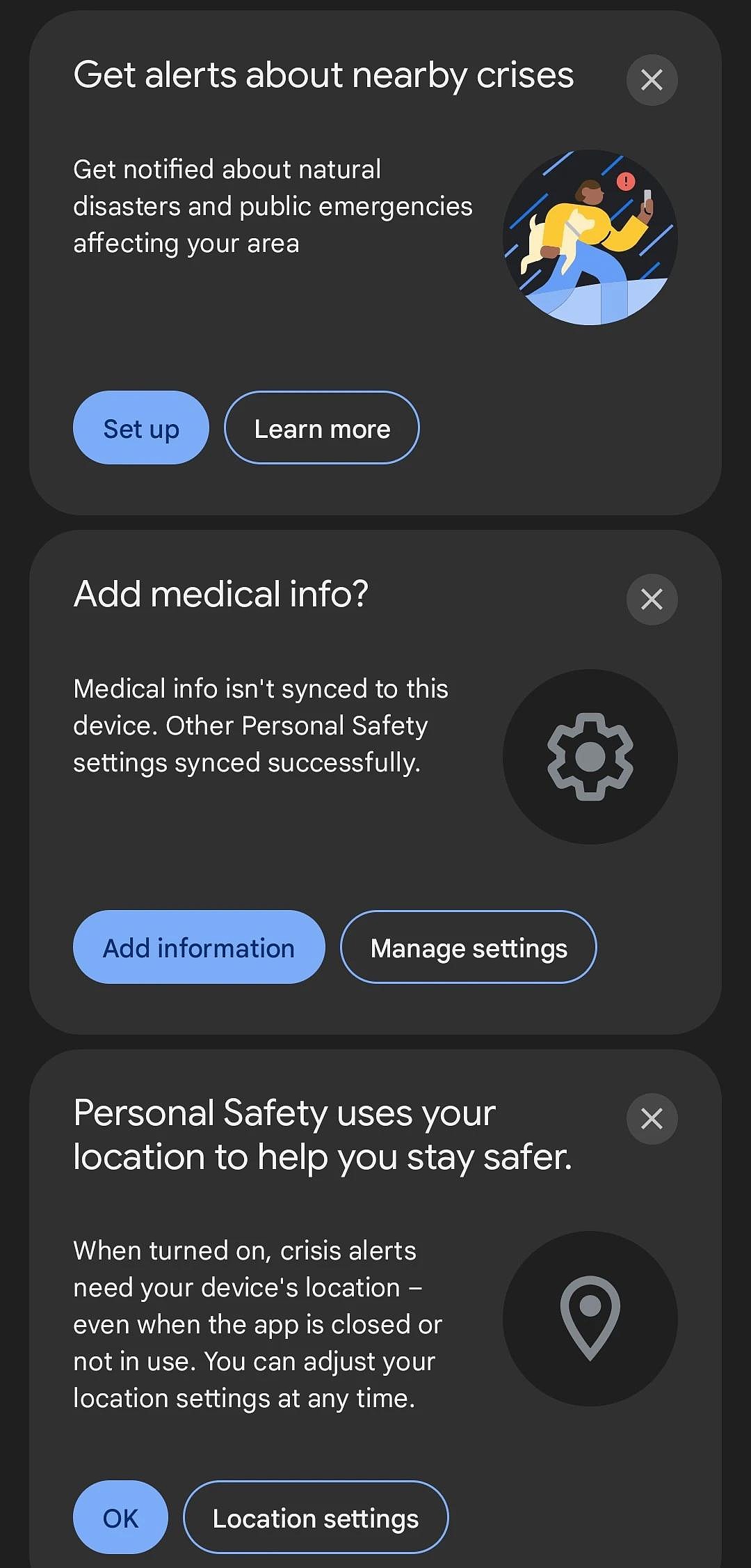 暂不支持车祸检测，Nothing Phone（1）成首款支持谷歌 Personal Safety 的非 Pixel 手机 - 4