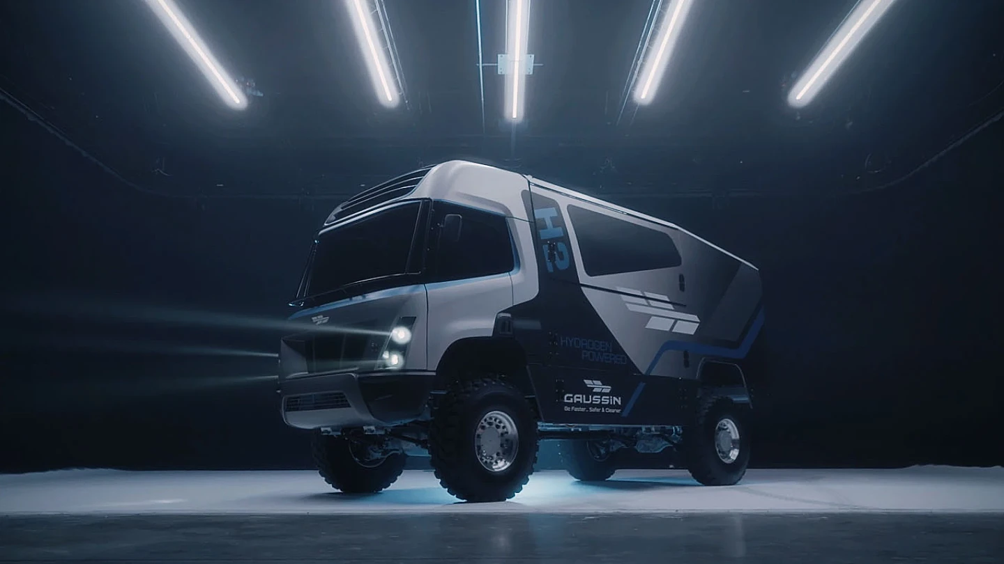 Gaussin 2022年将驾驶全球首辆氢气竞赛卡车征战达喀尔 - 1