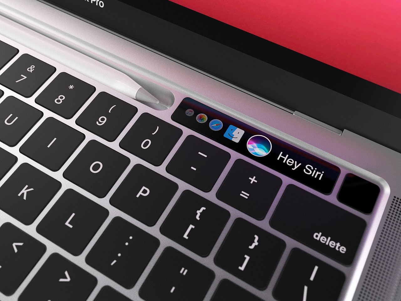 最新概念设计：MacBook Pro的Touch Bar被Apple Pencil基座取代 - 8