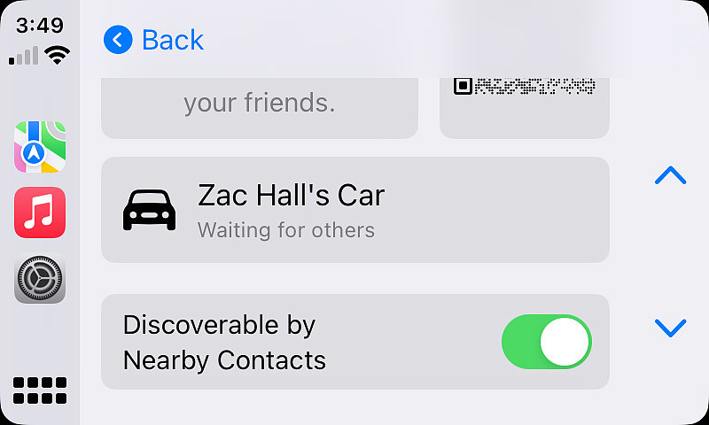 iOS 17 中 CarPlay 新特性汇总：乘客共享和控制音乐、新增深色模式等 - 3