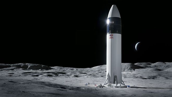 马斯克：我们能在2024年前造好载人登月舱 可能会更早 - 1
